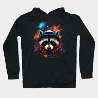 space raccoon Hoodie